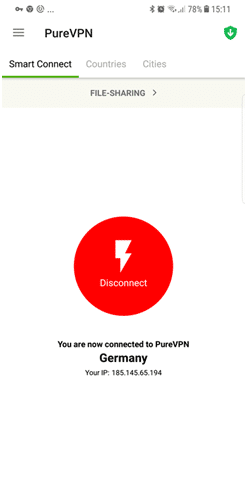 PureVPN rating